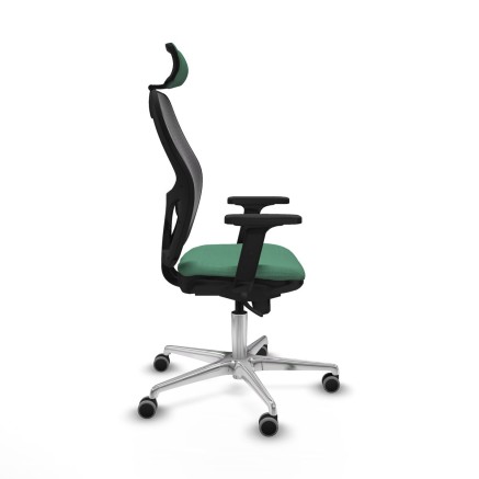 Office Chair with Headrest Jorquera Piqueras y Crespo 2D086G2 Emerald 2