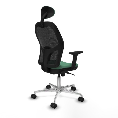 Sedia Ufficio con Poggiatesta Jorquera Piqueras y Crespo 2D086N1 Verde