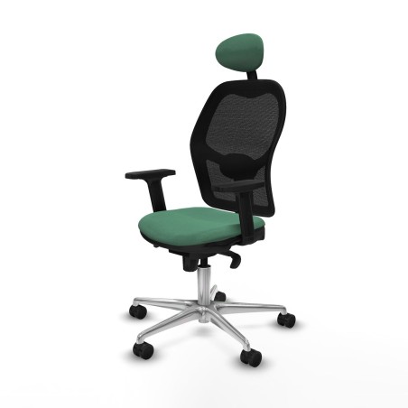Sedia Ufficio con Poggiatesta Jorquera Piqueras y Crespo 2D086N1 Verde