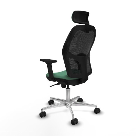 Bürostuhl mit Kopfstütze Jorquera Piqueras y Crespo 2D086N2 Smaragdg