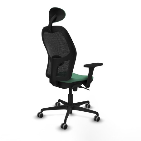 Office Chair with Headrest Jorquera Piqueras y Crespo 3D036G1 Emerald
