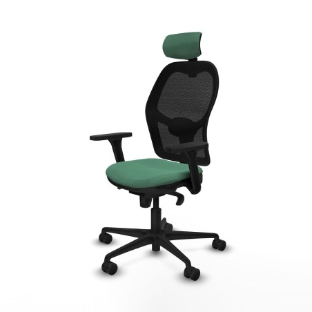 Office Chair with Headrest Jorquera Piqueras y Crespo 3D036N2 Emerald
