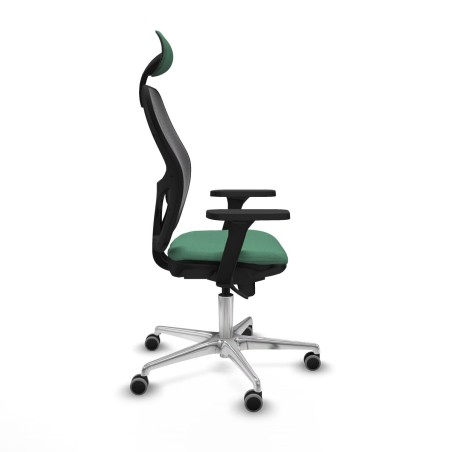 Sedia Ufficio con Poggiatesta Jorquera Piqueras y Crespo 3D086G1 Verde