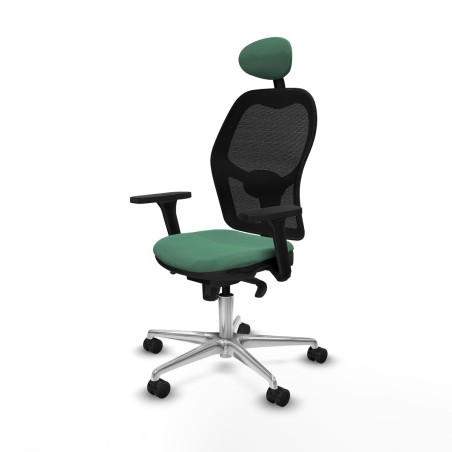 Bürostuhl mit Kopfstütze Jorquera Piqueras y Crespo 3D086N1 Smaragdg