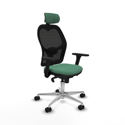 Office Chair with Headrest Jorquera Piqueras y Crespo 3D086N2 Emerald
