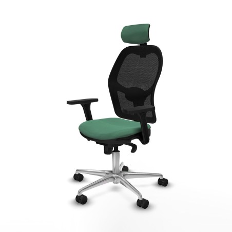 Office Chair with Headrest Jorquera Piqueras y Crespo 3D086N2 Emerald