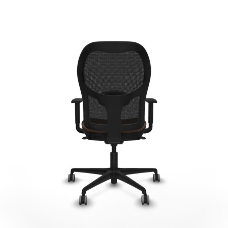 Sedia da Ufficio Piqueras y Crespo 1D036G0 Nero Marrone scuro