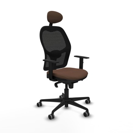 Chaise de Bureau avec Appui-tête Jorquera Piqueras y Crespo 1D036G1 N