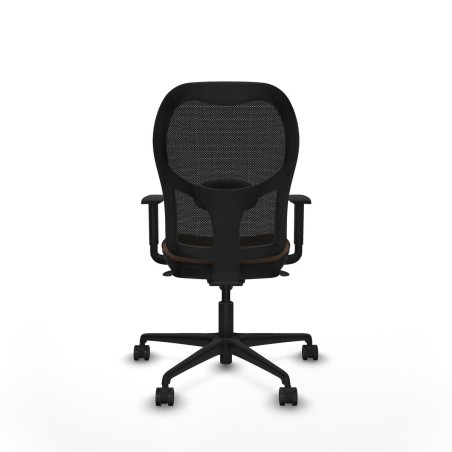 Sedia da Ufficio Piqueras y Crespo 1D036N0 Nero Marrone scuro