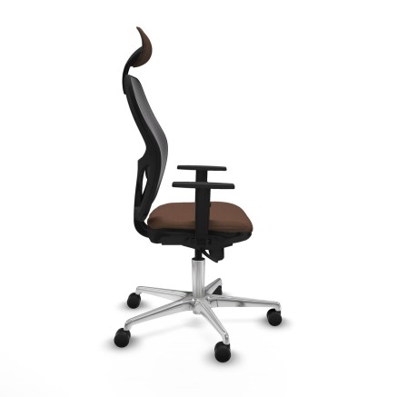 Bürostuhl mit Kopfstütze Jorquera Piqueras y Crespo 1D086N1 Schwarz 2