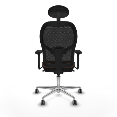 Office Chair with Headrest Jorquera Piqueras y Crespo 3D086G1 Black Da