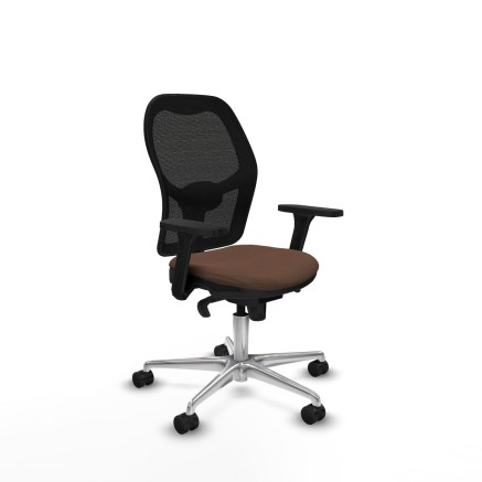 Bürostuhl Jorquera Piqueras y Crespo 3D086N0 Schwarz Dunkelbraun