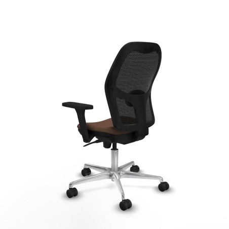 Chaise de Bureau Jorquera Piqueras y Crespo 3D086N0 Noir Brun foncé