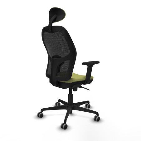 Sedia Ufficio con Poggiatesta Jorquera Piqueras y Crespo 2D036G1 Verde