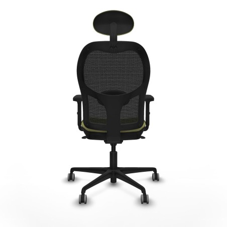 Sedia Ufficio con Poggiatesta Jorquera Piqueras y Crespo 2D036G1 Verde
