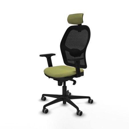 Sedia Ufficio con Poggiatesta Jorquera Piqueras y Crespo 2D036G2 Verde