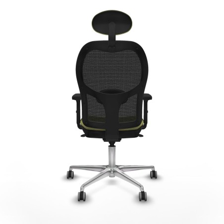Office Chair with Headrest Jorquera Piqueras y Crespo 2D086G1 Green