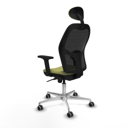 Sedia Ufficio con Poggiatesta Jorquera Piqueras y Crespo 2D086G1 Verde