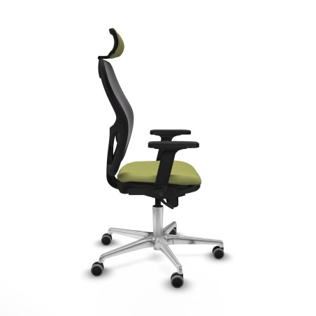 Office Chair with Headrest Jorquera Piqueras y Crespo 2D086G2 Green