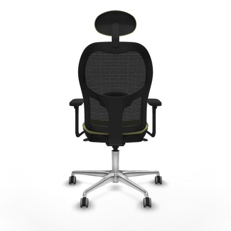 Office Chair with Headrest Jorquera Piqueras y Crespo 3D086G1 Green