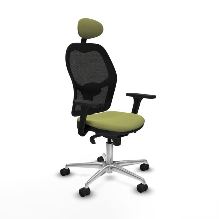 Bürostuhl mit Kopfstütze Jorquera Piqueras y Crespo 3D086N1 grün