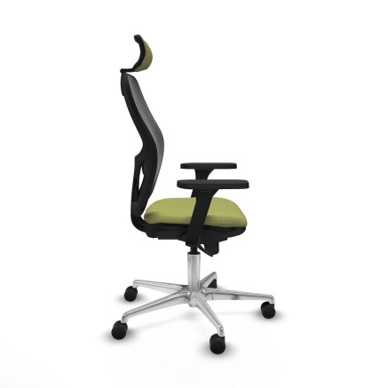 Office Chair with Headrest Jorquera Piqueras y Crespo 3D086N2 Green 2
