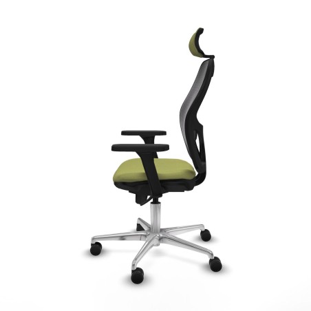 Sedia Ufficio con Poggiatesta Jorquera Piqueras y Crespo 3D086N2 Verde