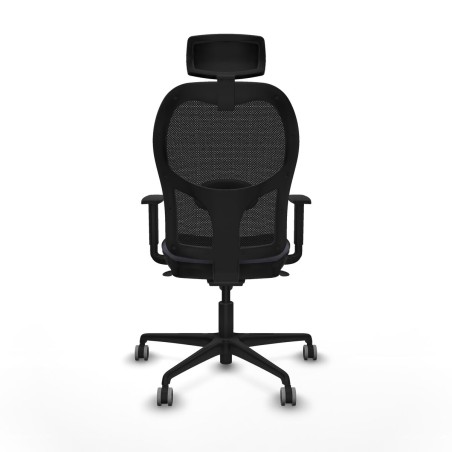 Bürostuhl mit Kopfstütze Jorquera Piqueras y Crespo 1D036G2 Dunkelgr