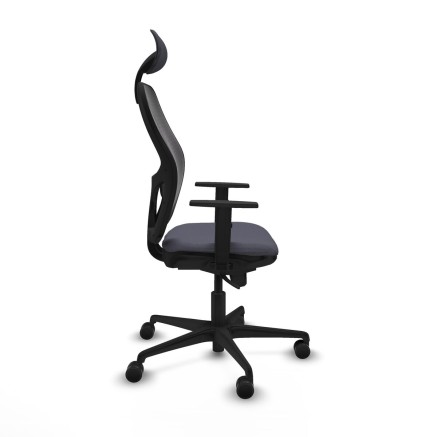 Chaise de Bureau Piqueras y Crespo 1D036N1 Gris foncé 2