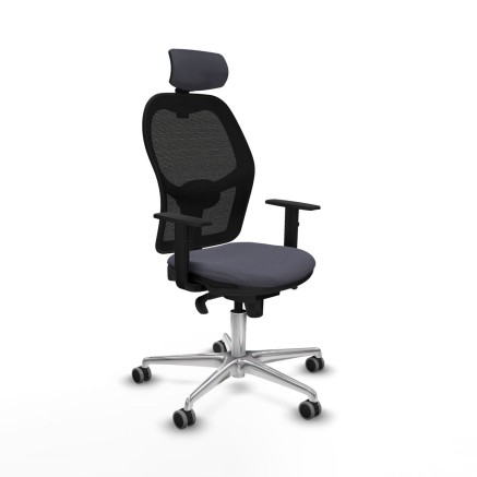 Chaise de Bureau Piqueras y Crespo 1D086G2 Gris foncé