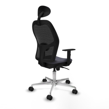 Bürostuhl mit Kopfstütze Jorquera Piqueras y Crespo 1D086N1 Dunkelgr