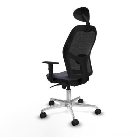 Bürostuhl mit Kopfstütze Jorquera Piqueras y Crespo 1D086N1 Dunkelgr