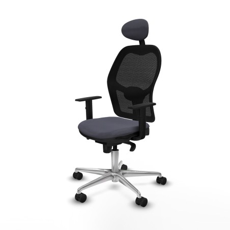 Bürostuhl mit Kopfstütze Jorquera Piqueras y Crespo 1D086N1 Dunkelgr