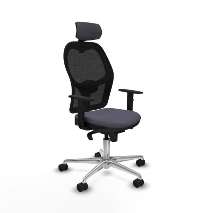 Chaise de Bureau Piqueras y Crespo 1D086N2 Gris foncé