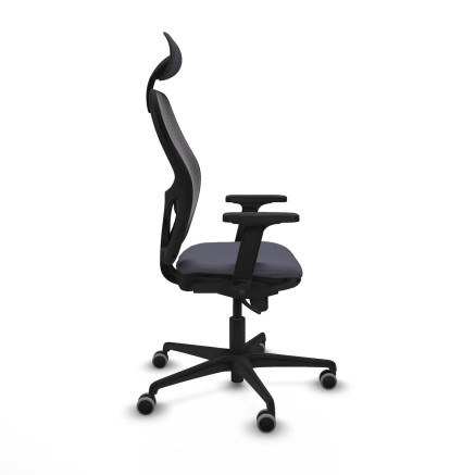 Office Chair with Headrest Jorquera Piqueras y Crespo 2D036G1 Dark gre 2