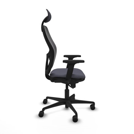 Bürostuhl mit Kopfstütze Jorquera Piqueras y Crespo 2D036N1 Dunkelgr 2