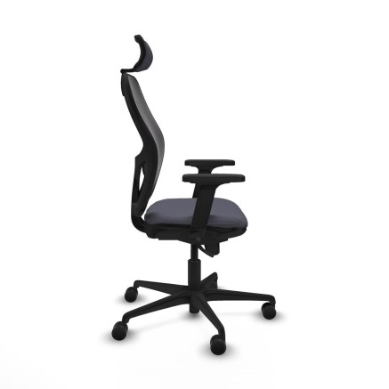Office Chair with Headrest Jorquera Piqueras y Crespo 2D036N2 Dark gre 2
