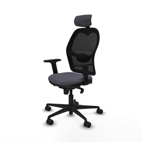 Office Chair with Headrest Jorquera Piqueras y Crespo 2D036N2 Dark gre
