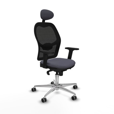 Office Chair with Headrest Jorquera Piqueras y Crespo 2D086G1 Dark gre