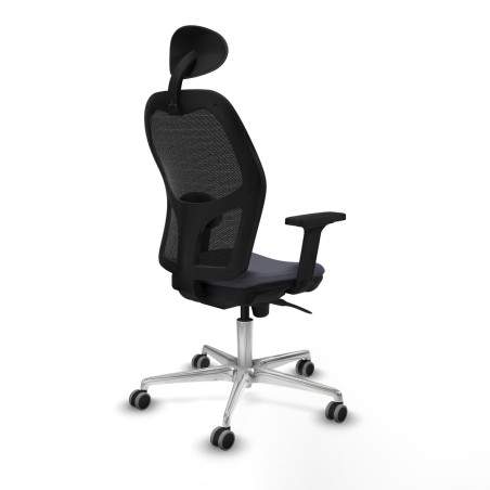 Office Chair with Headrest Jorquera Piqueras y Crespo 2D086G1 Dark gre