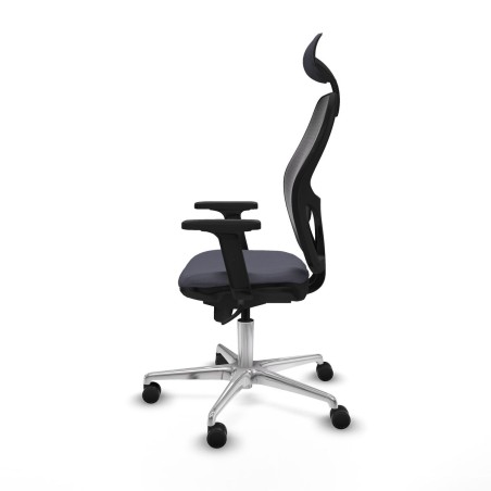 Office Chair with Headrest Jorquera Piqueras y Crespo 2D086N1 Dark gre