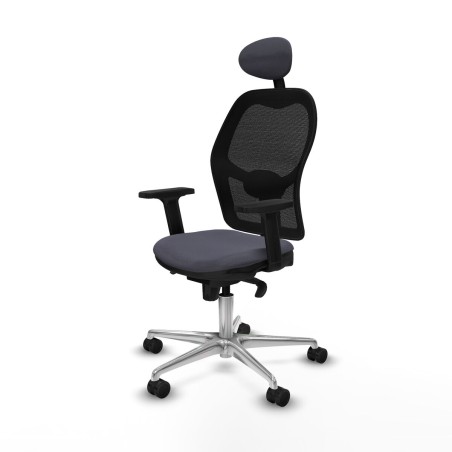 Office Chair with Headrest Jorquera Piqueras y Crespo 2D086N1 Dark gre