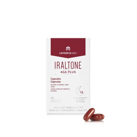Complément Alimentaire Anti-chute de Cheveux Iraltone Aga Plus (60 Un