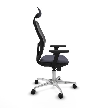 Office Chair with Headrest Jorquera Piqueras y Crespo 3D086N1 Dark gre 2