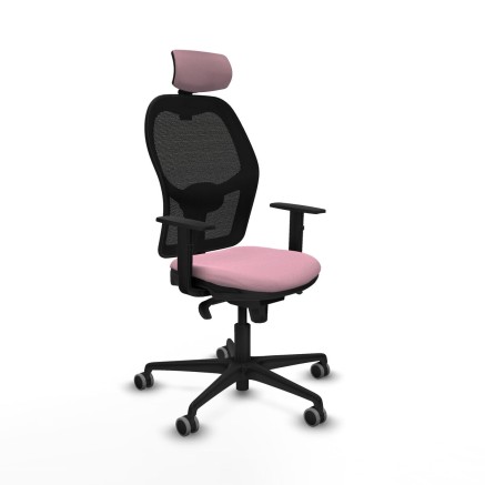 Bürostuhl mit Kopfstütze Jorquera Piqueras y Crespo 1D036G2 Rosa