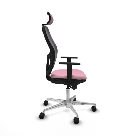 Sedia da Ufficio Piqueras y Crespo 1D086N2 Rosa 2