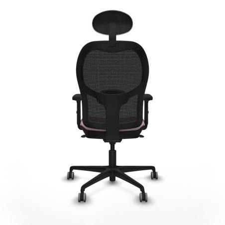 Sedia Ufficio con Poggiatesta Jorquera Piqueras y Crespo 2D036G1 Rosa