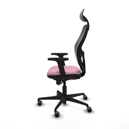 Sedia Ufficio con Poggiatesta Jorquera Piqueras y Crespo 2D036G1 Rosa
