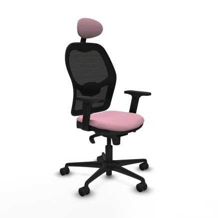 Bürostuhl mit Kopfstütze Jorquera Piqueras y Crespo 2D036N1 Rosa