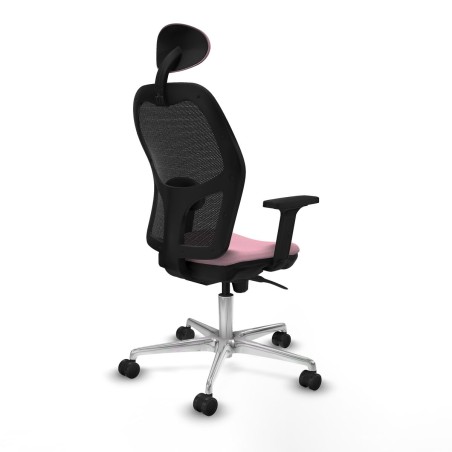 Sedia Ufficio con Poggiatesta Jorquera Piqueras y Crespo 2D086N1 Rosa